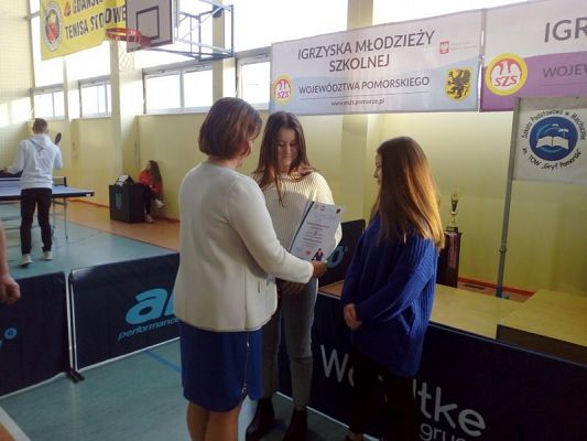  Grafika #6: IV miejsce w Finałe Wojewódzkich Igrzysk Młodzieży Szkolnej w Tenisie Stołowym