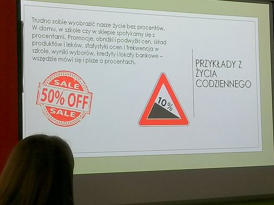  Grafika #2: Projekt matematyczny: Procenty wokół nas