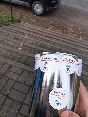  Grafika #4: Zbiórka pieniędzy na budowę hospicjum