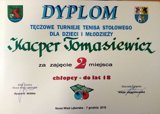  Grafika #19: TĘCZOWE TURNIEJE TENISA STOŁOWEGO