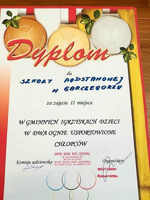  Grafika #3: Wicemistrzowie Gminy w "Dwa ognie usportowione"
