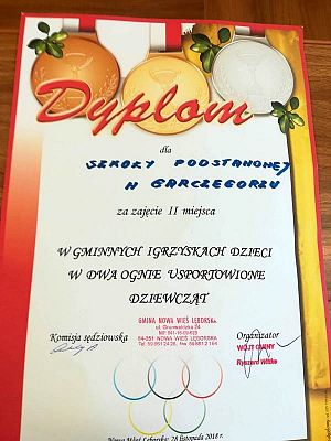  Grafika #4: Wicemistrzowie Gminy w "Dwa ognie usportowione"