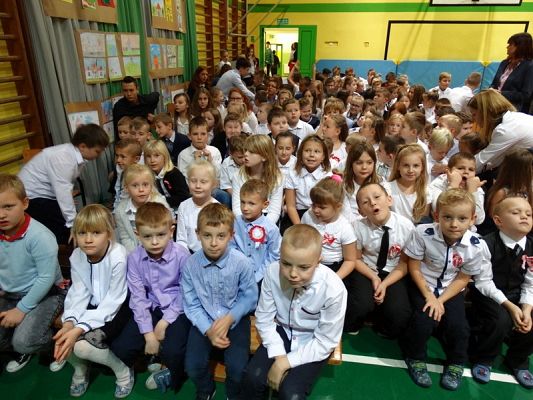  Grafika #0: Apel z okazji Święta Niepodległości