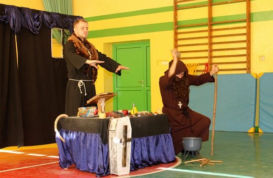  Grafika #9: "DZIADY" w naszej szkole!