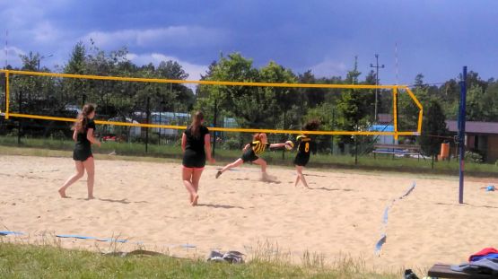  Grafika #5: Piłka plażowa dziewcząt i chłopców