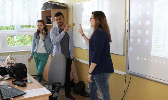  Grafika #15: Wizyta zagranicznych WOLONTARIUSZY - 9 V 2018r.