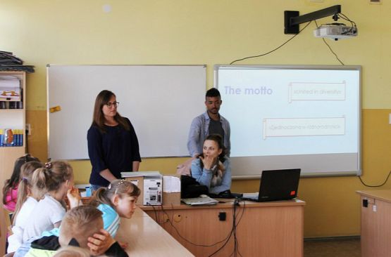  Grafika #17: Wizyta zagranicznych WOLONTARIUSZY - 9 V 2018r.