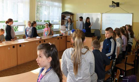  Grafika #1: Wizyta zagranicznych WOLONTARIUSZY - 9 V 2018r.