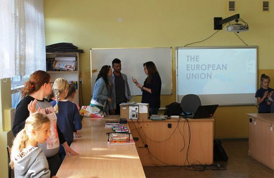  Grafika #3: Wizyta zagranicznych WOLONTARIUSZY - 9 V 2018r.