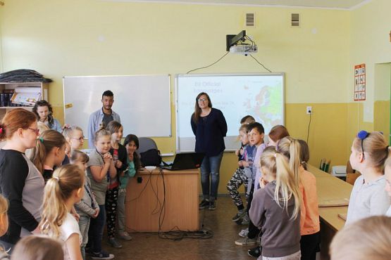  Grafika #5: Wizyta zagranicznych WOLONTARIUSZY - 9 V 2018r.