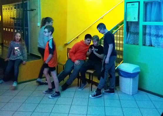  Grafika #3: Nocka w szkole!