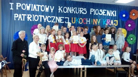 Grafika #0: I POWIATOWY KONKURS PIOSENKI PATRIOTYCZNEJ