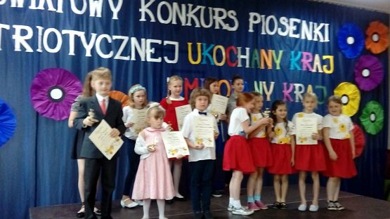 Grafika #4: I POWIATOWY KONKURS PIOSENKI PATRIOTYCZNEJ