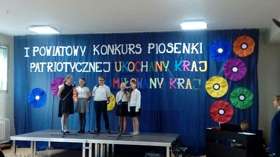 Grafika #11: I POWIATOWY KONKURS PIOSENKI PATRIOTYCZNEJ