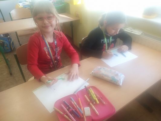 Grafika #0: Szkoła Pamięta - zaangażowanie uczniów klasy I