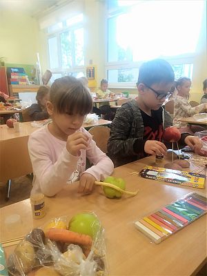  Grafika #1: Kreatywne prace uczniów z klasy I