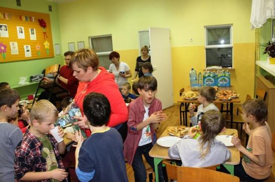 Grafika #14: NOC W SZKOLE DLA KLAS I-III 28 luty 2014 r.