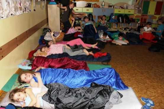 Grafika #18: NOC W SZKOLE DLA KLAS I-III 28 luty 2014 r.