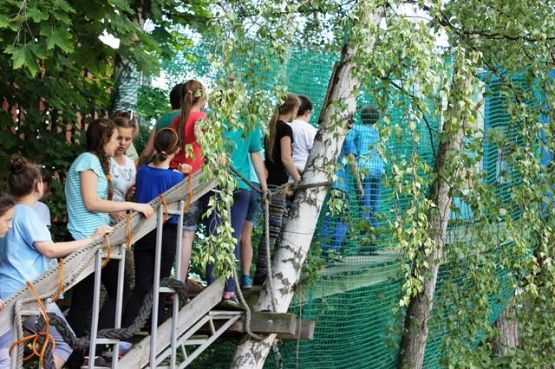 Grafika #15: WYCIECZKA DO PARKU LINOWEGO- ADVENTURE PARK