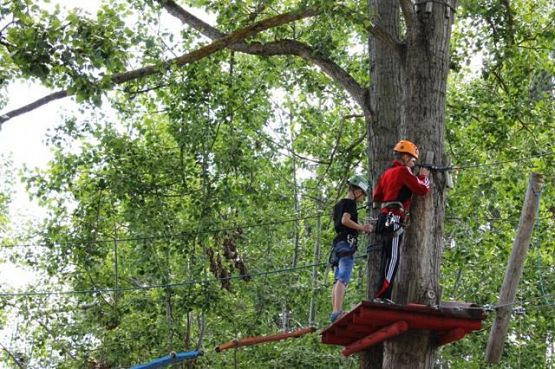 Grafika #23: WYCIECZKA DO PARKU LINOWEGO- ADVENTURE PARK