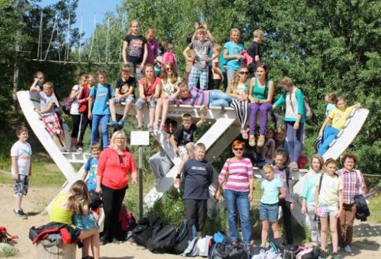 Grafika #27: WYCIECZKA DO PARKU LINOWEGO- ADVENTURE PARK