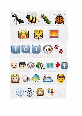  Grafika #2: DOPASUJ TYTUŁ KSIĄŻKI DO EMOTIKONÓW