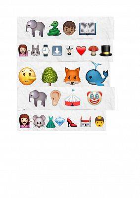  Grafika #3: DOPASUJ TYTUŁ KSIĄŻKI DO EMOTIKONÓW