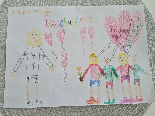 Grafika #3: Kartka dla Medyka