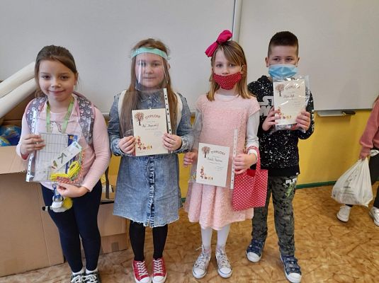  Grafika #0: Rozstrzygnięcie świetlicowego konkursu plastycznego pt. ,,Jesienny pejzaż