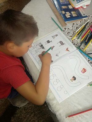  Grafika #10: Zdalne nauczanie - galeria przedszkolaków