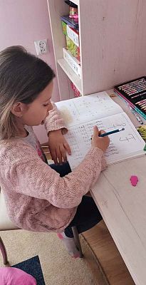  Grafika #5: Zdalne nauczanie - galeria przedszkolaków