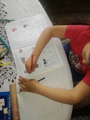  Grafika #27: Zdalne nauczanie - galeria przedszkolaków