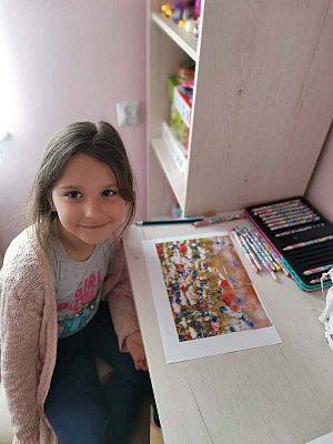  Grafika #11: Zdalne nauczanie - galeria przedszkolaków