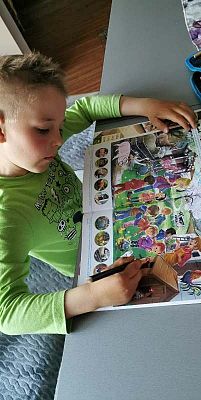  Grafika #34: Zdalne nauczanie - galeria przedszkolaków