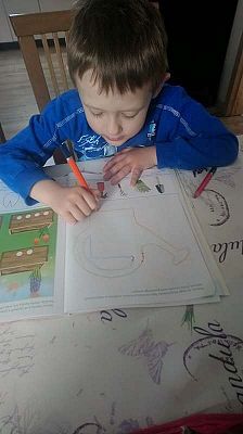  Grafika #6: Zdalne nauczanie - galeria przedszkolaków