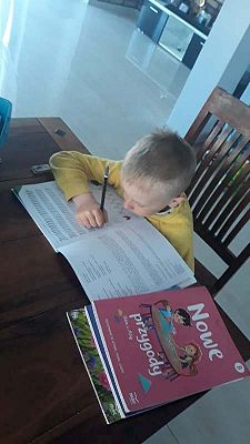  Grafika #14: Zdalne nauczanie - galeria przedszkolaków