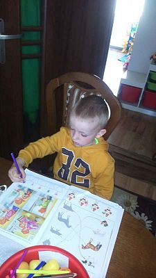  Grafika #17: Zdalne nauczanie - galeria przedszkolaków