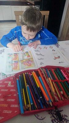  Grafika #29: Zdalne nauczanie - galeria przedszkolaków