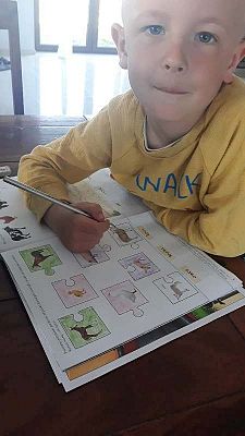  Grafika #23: Zdalne nauczanie - galeria przedszkolaków