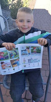  Grafika #37: Zdalne nauczanie - galeria przedszkolaków