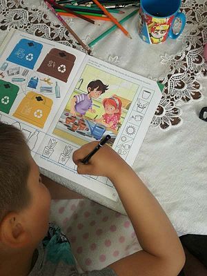  Grafika #62: Zdalne nauczanie - galeria przedszkolaków