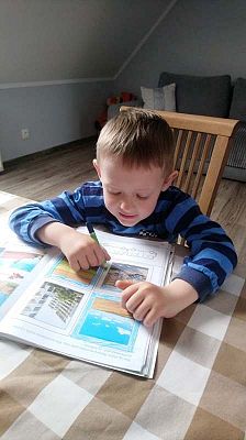  Grafika #40: Zdalne nauczanie - galeria przedszkolaków