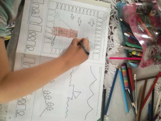  Grafika #49: Zdalne nauczanie - galeria przedszkolaków