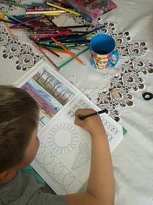  Grafika #66: Zdalne nauczanie - galeria przedszkolaków