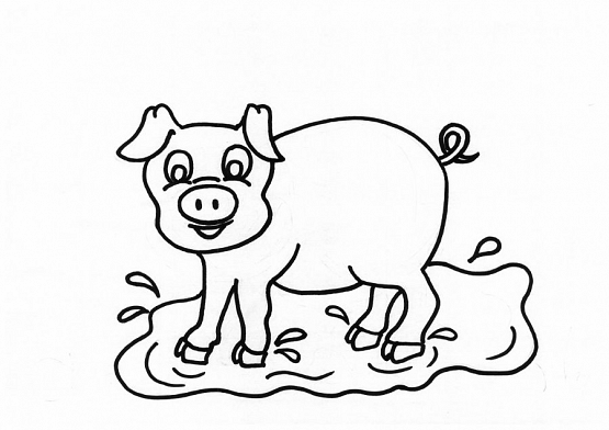  Grafika #1: Na podwórku