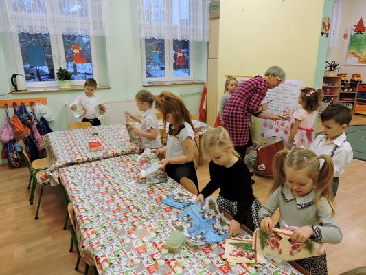  Grafika #1: Wigilia w przedszkolu