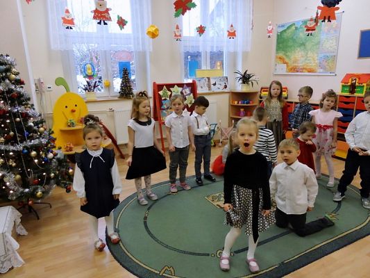  Grafika #3: Wigilia w przedszkolu