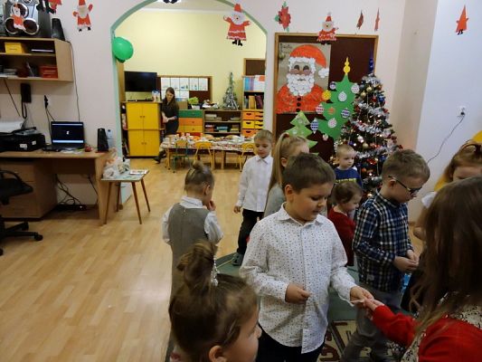  Grafika #5: Wigilia w przedszkolu