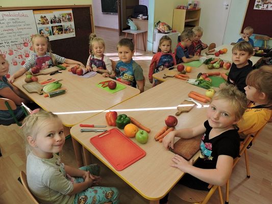  Grafika #1: Warzywa i owoce