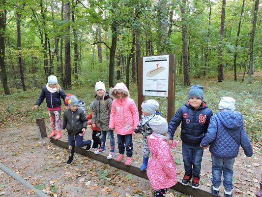  Grafika #13: Jesienny spacer po parku.